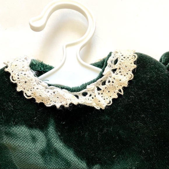 Vintage American Girl Molly Doll Retired Rare Christmas Evergreen Velvet Dress - Picture 5 of 14